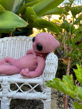 Load image into Gallery viewer, CUSTOM Full body silicone mini baby Alien #2 in super soft blend 11”