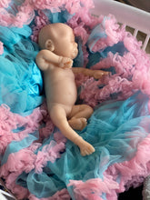 Load image into Gallery viewer, Blank (unpainted) full body silicone kit with arm & leg armatures Gracie (baby girl) in soft blend