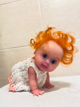 Load image into Gallery viewer, AVAILABLE full body silicone baby girl Layla in super soft blend with arm armature
