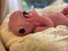 Load image into Gallery viewer, Full body silicone fantasy alien 15” baby girl