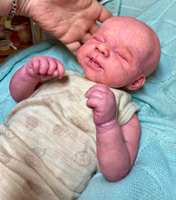 Load image into Gallery viewer, AVAILABLE SOLD OUT LIMITED EDITION Vinyl reborn Pascale full limbs, non gender belly plate sculpted by Joanna Kazmierczak-Pietka