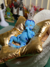 Load image into Gallery viewer, AVAILABLE full body silicone 10” doll Willow (avatar inspired) in soft blend