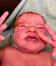 Load image into Gallery viewer, AVAILABLE SOLD OUT Vinyl reborn Gracie Mae  (sculpted by Laura Lee Eagles, brought to life by Nadine Dolotova)