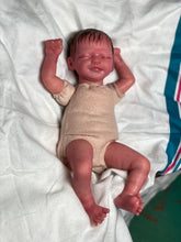 Load image into Gallery viewer, AVAILABLE Reborn vinyl baby Zane by Marita Winters