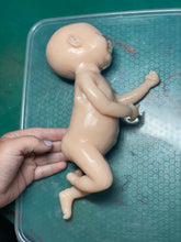Load image into Gallery viewer, Custom Blank (unpainted) full body silicone mini kit Sallie (baby girl ) in soft blend
