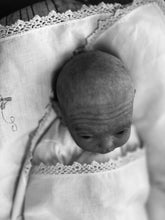 Load image into Gallery viewer, CUSTOM PROTOTYPE silicone cuddle baby Amelia in soft blend (including non gender silicone tummy plate)