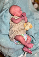 Load image into Gallery viewer, AVAILABLE SOLD OUT LIMITED EDITION Vinyl reborn Pascale full limbs, non gender belly plate sculpted by Joanna Kazmierczak-Pietka