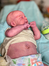 Load image into Gallery viewer, AVAILABLE SOLD OUT LIMITED EDITION Vinyl reborn Pascale full limbs, non gender belly plate sculpted by Joanna Kazmierczak-Pietka