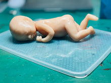 Load image into Gallery viewer, Custom Blank (unpainted) full body silicone mini kit Sallie (baby girl ) in soft blend