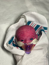 Load image into Gallery viewer, CUSTOM PROTOTYPE silicone cuddle baby Amelia in soft blend (including non gender silicone tummy plate)