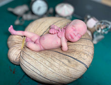Load image into Gallery viewer, CUSTOM full body silicone baby Gracie (baby girl) in soft blend with armatures