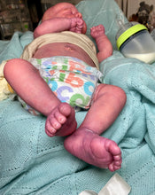 Load image into Gallery viewer, AVAILABLE SOLD OUT LIMITED EDITION Vinyl reborn Pascale full limbs, non gender belly plate sculpted by Joanna Kazmierczak-Pietka