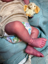 Load image into Gallery viewer, AVAILABLE SOLD OUT LIMITED EDITION Vinyl reborn Pascale full limbs, non gender belly plate sculpted by Joanna Kazmierczak-Pietka