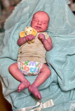 Load image into Gallery viewer, AVAILABLE SOLD OUT LIMITED EDITION Vinyl reborn Pascale full limbs, non gender belly plate sculpted by Joanna Kazmierczak-Pietka