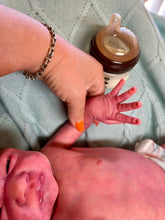 Load image into Gallery viewer, AVAILABLE SOLD OUT Vinyl reborn Gracie Mae  (sculpted by Laura Lee Eagles, brought to life by Nadine Dolotova)