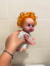 Load image into Gallery viewer, AVAILABLE full body silicone baby girl Layla in super soft blend with arm armature