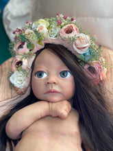 Load image into Gallery viewer, NOT AVAILABLE (price includes hair) full body silicone baby girl Charlotte