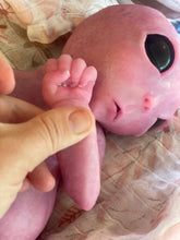 Load image into Gallery viewer, Full body silicone fantasy alien 15” baby girl