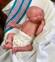 Load image into Gallery viewer, CUSTOM full body silicone girl  Opal in soft blend BALD