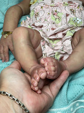 Load image into Gallery viewer, NOT AVAILABLE full body silicone baby girl Silver