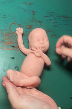 Load image into Gallery viewer, Blank (unpainted) full body silicone kit Gracie (baby girl) in SUPER soft blend