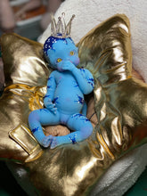 Load image into Gallery viewer, AVAILABLE full body silicone 10” doll Willow (avatar inspired) in soft blend