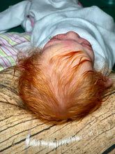 Load image into Gallery viewer, AVAILABLE full body silicone baby fairy LILA in soft blend WITH HAIR