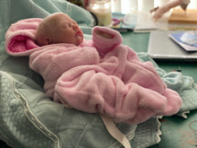 Load image into Gallery viewer, Custom  silicone cuddle baby Harlow (sculpted by Lisa Sylvia), brought to life by Nadine Dolotova