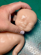 Load image into Gallery viewer, Custom Blank (unpainted) full body silicone mini kit Sallie (baby girl ) in soft blend
