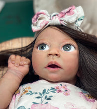 Load image into Gallery viewer, NOT AVAILABLE (price includes hair) full body silicone baby girl Charlotte
