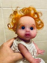 Load image into Gallery viewer, AVAILABLE full body silicone baby girl Layla in super soft blend with arm armature