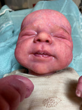 Load image into Gallery viewer, AVAILABLE SOLD OUT LIMITED EDITION Vinyl reborn Pascale full limbs, non gender belly plate sculpted by Joanna Kazmierczak-Pietka