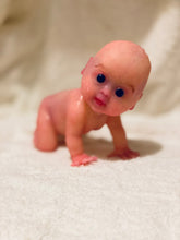 Load image into Gallery viewer, CUSTOM full body silicone baby girl Layla in super soft blend with arm armature
