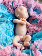 Load image into Gallery viewer, Blank (unpainted) full body silicone kit with arm & leg armatures Gracie (baby girl) in soft blend