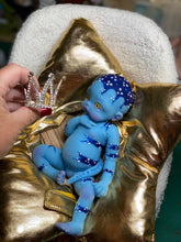 Load image into Gallery viewer, AVAILABLE full body silicone 10” doll Willow (avatar inspired) in soft blend