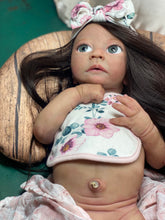 Load image into Gallery viewer, NOT AVAILABLE (price includes hair) full body silicone baby girl Charlotte