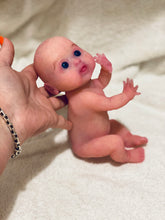 Load image into Gallery viewer, CUSTOM full body silicone baby girl Layla in super soft blend with arm armature