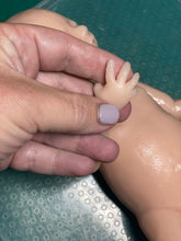 Load image into Gallery viewer, Custom Blank (unpainted) full body silicone mini kit Sallie (baby girl ) in soft blend