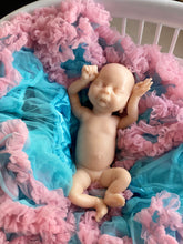 Load image into Gallery viewer, Blank (unpainted) full body silicone kit with arm & leg armatures Gracie (baby girl) in soft blend