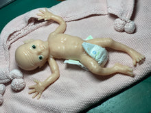 Load image into Gallery viewer, Custom Blank (unpainted) full body silicone premature baby girl kit Amelia (baby girl ) in eco 20