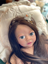 Load image into Gallery viewer, NOT AVAILABLE (price includes hair) full body silicone baby girl Charlotte