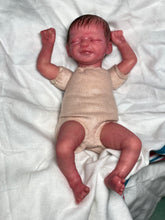 Load image into Gallery viewer, AVAILABLE Reborn vinyl baby Zane by Marita Winters