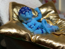 Load image into Gallery viewer, AVAILABLE full body silicone 10” doll Willow (avatar inspired) in soft blend