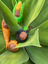 Load image into Gallery viewer, AVAILABLE set of four baby vegetables full body silicone kits set of four (price for 4 items)