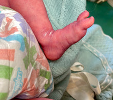 Load image into Gallery viewer, AVAILABLE SOLD OUT Vinyl reborn Gracie Mae  (sculpted by Laura Lee Eagles, brought to life by Nadine Dolotova)