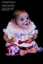 Load image into Gallery viewer, BLANK vinyl kit Mayven by Viviane Aleluia (includes: vinyl head, full limbs, non gender belly plate & fabric body)