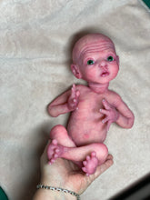 Load image into Gallery viewer, CUSTOM Prototype full body Silicone premature baby doll Amelia (baby girl ) in soft blend with armatures
