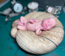 Load image into Gallery viewer, CUSTOM full body silicone baby Gracie (baby girl) in soft blend with armatures