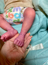 Load image into Gallery viewer, AVAILABLE SOLD OUT LIMITED EDITION Vinyl reborn Pascale full limbs, non gender belly plate sculpted by Joanna Kazmierczak-Pietka