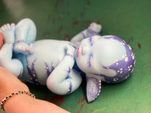 Load image into Gallery viewer, Custom full body silicone avatar inspired baby LILA in soft blend BALD